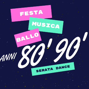 Serata dance anni 80-90